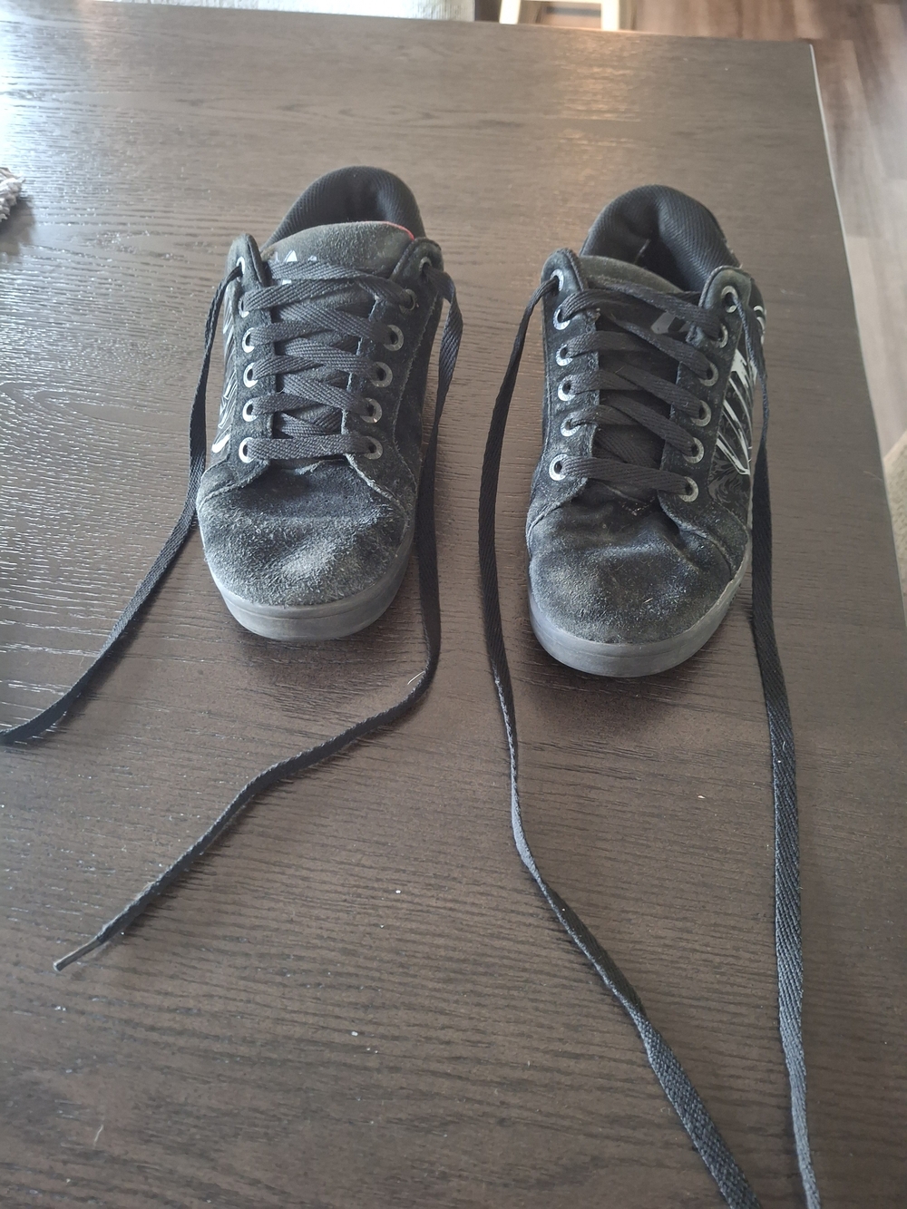 World Industries Black Suede Sneakers